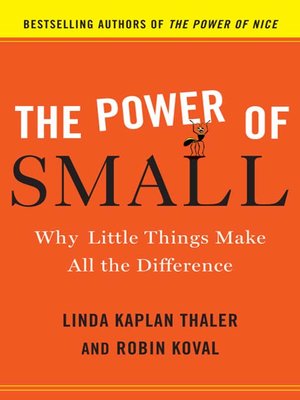 cover image of The Power of Small